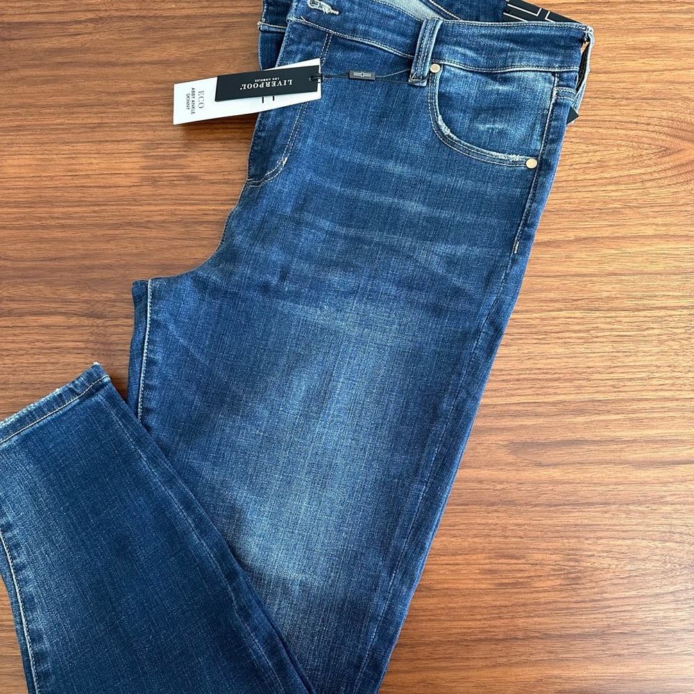 Kaylee Skinny Ankle Cut Hem Jean Eco Size 16